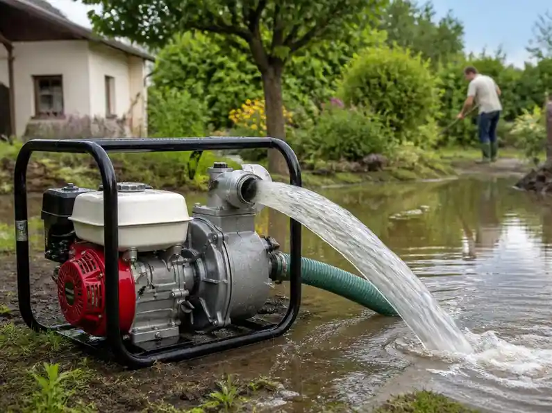 Jak správně vybrat motorové čerpadlo pro odčerpávání vody