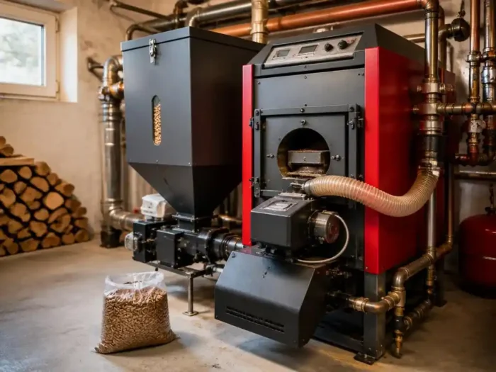 Modernizace vytápění: Atmos DC25S a přechod na automatický hořák