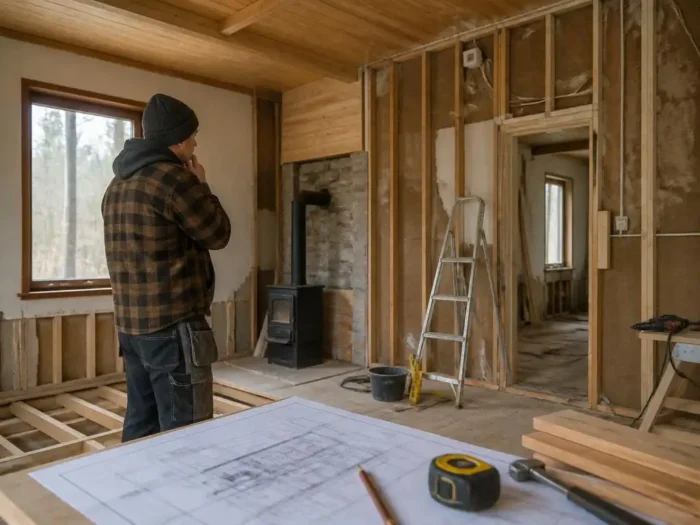Rekonstrukce chaty: na co si dát pozor při renovaci svépomocí